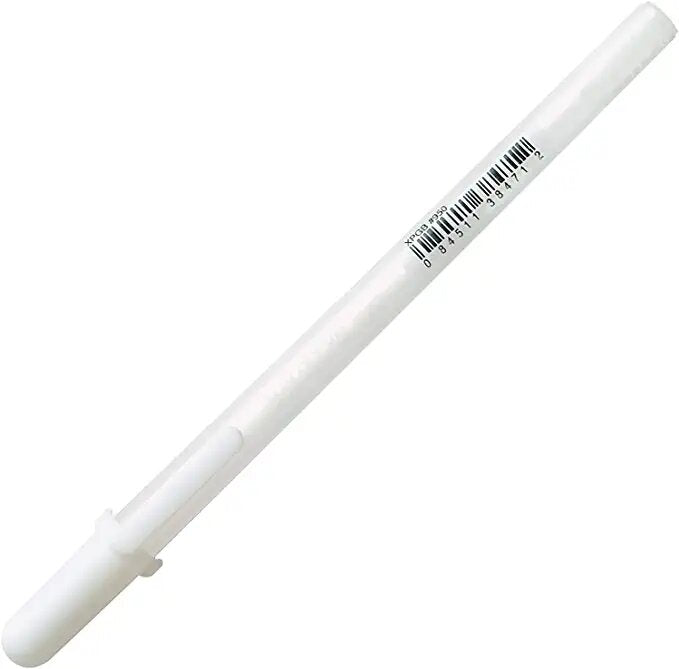 Ens. 6 stylos Gelly Roll® blanc