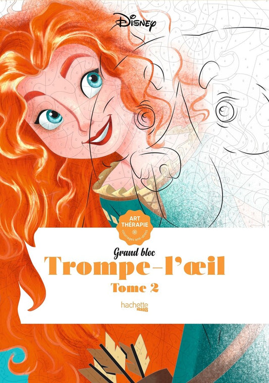 Coloring book - Trompe l'Oeil 2 Disney