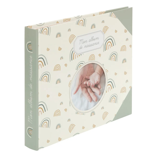 Livre de naissance bébé - vert