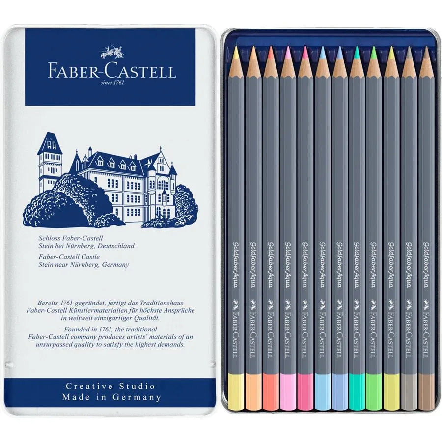 Faber-Castell Black Edition - 50 Crayons de couleur - assortiment